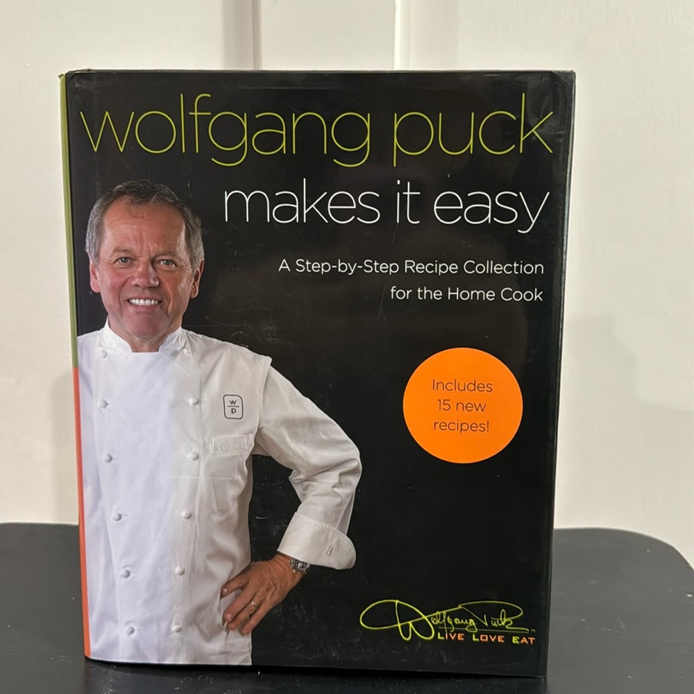 Wolfgang Puck makes it Easy - Signed book by Wolfgang